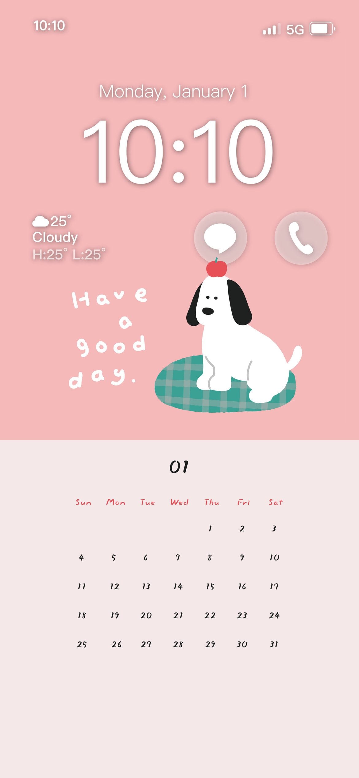 001_行事曆_1月_vivipic