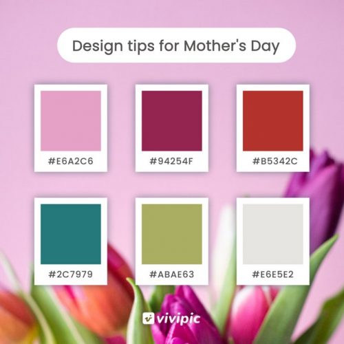 Vivipic mother's day color